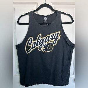 Ladies Forever 21 x NHL Calgary Flames Graphic Tank Top
